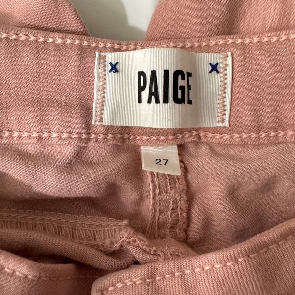 Paige Verdugo Ankle Soft Pink Jeans Size 27 - Picture 6 of 8